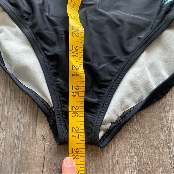 Speedo Double Crossback One-Piece Black Size 8 - Picture 6 of 7